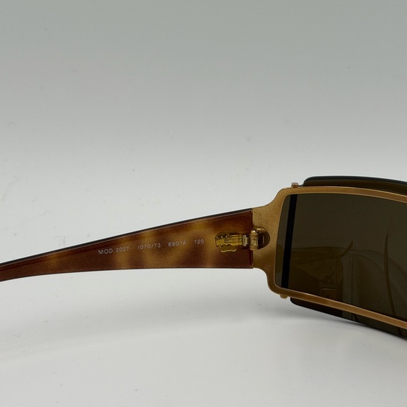 Versace Gold and Black Medusa Icon Embedded
Mod.2027 Rimless